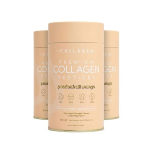 THE COLLAGEN PREMIUM COLLAGEN PEPTIDES Passionfruit mango 560g - Pack of 3